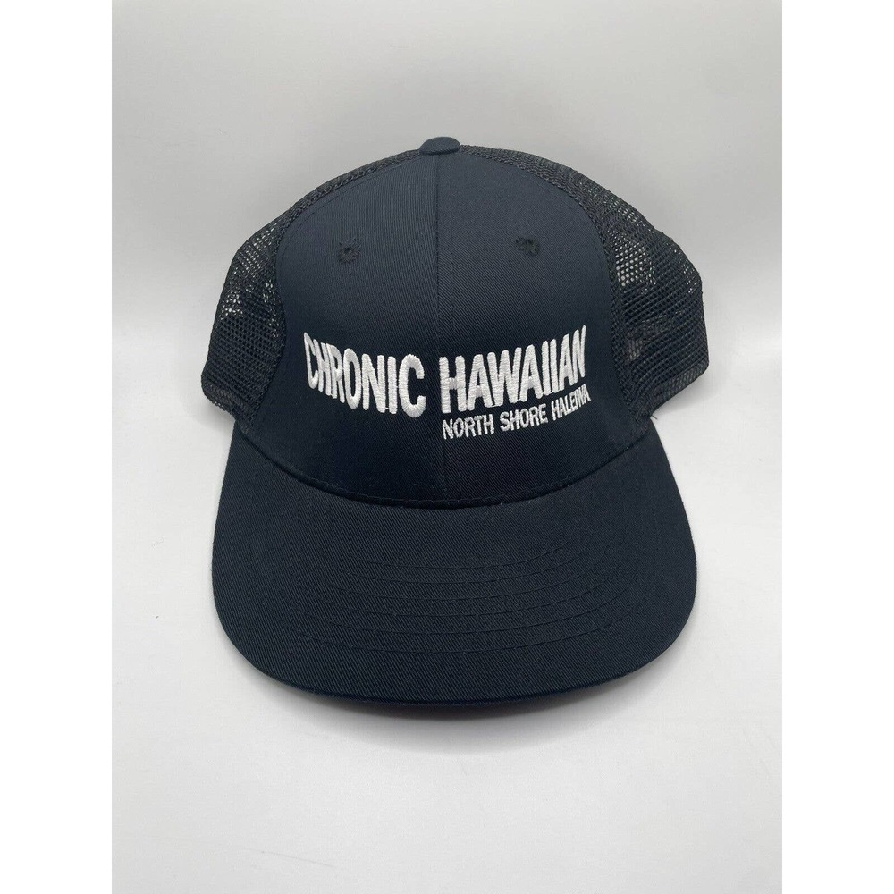 Chronic Hawaiian Men’s Black Snapback Hat Adjustable Cap Magic Headwear
